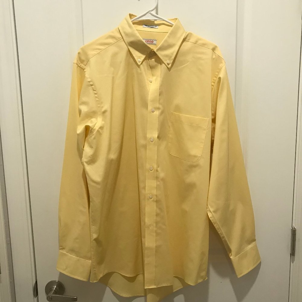 Yellow IZOD Button Down